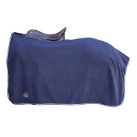 Fleece paardendeken met klittenband HKM Blauw
