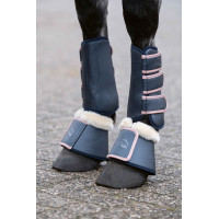 Roségouden Glamour Stijl Springschoenen HKM Donkerblauw