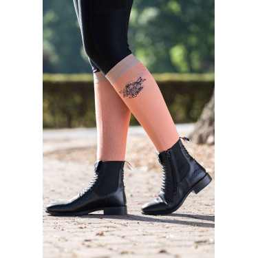 Chaussettes Savona Style HKM Abricot Orange