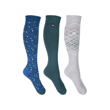 Sokken Florida HKM set van 3 Sokken Florida HKM set van 3