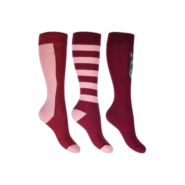 Kindersokken Grenada HKM set van 3 Kindersokken Grenada HKM set van 3