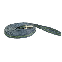 Longe voor werk Soft 8 m HKM Donkerblauw / groen Longe voor werk Soft 8 m HKM Donkerblauw / groen