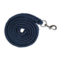 Longe Stars avec mousqueton HKM Bleu foncé