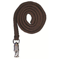 Longe Stars avec mousqueton antipanique HKM Marron foncé Longe Stars avec mousqueton antipanique HKM Marron foncé
