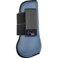 Guêtres HKM Premium pour antérieurs HKM Bleu foncé / noir Guêtres HKM Premium pour antérieurs HKM Bleu foncé / noir