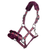 Halster Heart HKM Donkerrood Halster Heart HKM Donkerrood