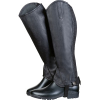 Mini Chaps Elastisch Effen HKM Zwart