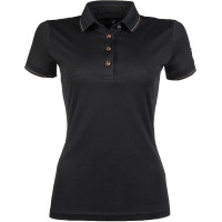 Polo Roségoud Glamour Stijl HKM Zwart / roségoud