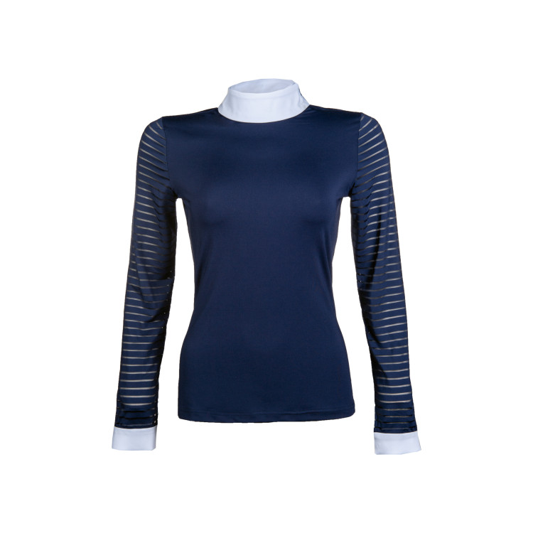 Polo de concours Monaco manches longues HKM Polo de concours Monaco manches longues HKM
