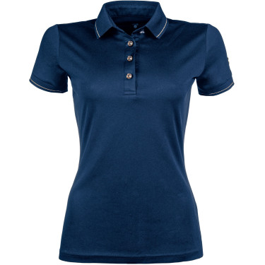 Polo Roségoud Glamour Stijl HKM Donkerblauw / roségoud Marineblauw