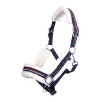 Licol Equine Sports Style HKM Bleu foncé