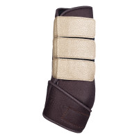 Guêtres softoprène Colour Pro HKM Marron foncé Guêtres softoprène Colour Pro HKM Marron foncé