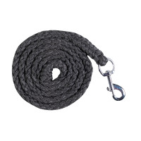 Longe Berry avec mousqueton HKM Gris foncé