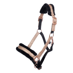 Licol Rosegold Glitter Style HKM Licol Rosegold Glitter Style HKM
