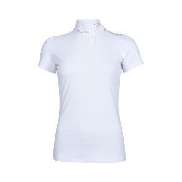 Polo de concours Darya HKM Blanc Polo de concours Darya HKM Blanc