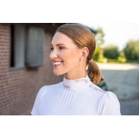 Polo de concours Darya HKM Blanc Polo de concours Darya HKM Blanc