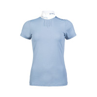 Polo de concours Darya HKM Bleu gris Polo de concours Darya HKM Bleu gris