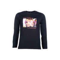 Polo met lange mouwen Ruby Fun HKM Zwart