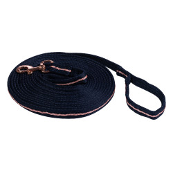 Longe de travail Rosegold Glamour Style HKM Marine / or rose