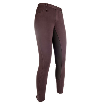 Basic-Reithose Belmtex Grip 3/4-Gesäßeinsatz HKM Donkerbruin / donkerbruin Basic-Reithose Belmtex Grip 3/4-Gesäßeinsatz HKM Donkerbruin / donkerbruin