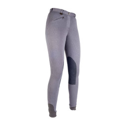 Pantalon Penny Easy basanes en tissu HKM Gris foncé / gris foncé