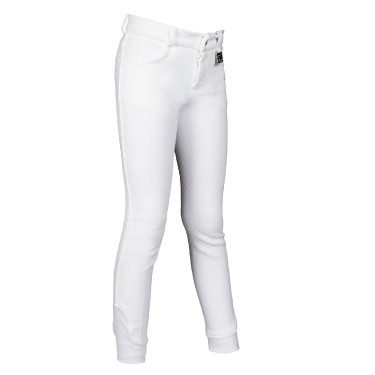 Pantalon Kids Easy basanes en silicone HKM Blanc
