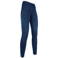 Legging Yvi fond intégral en silicone HKM Bleu foncé Legging Yvi fond intégral en silicone HKM Bleu foncé