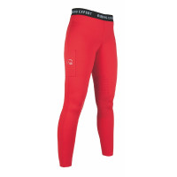 Legging Wien Style met siliconen kniestukken HKM Rood Legging Wien Style met siliconen kniestukken HKM Rood