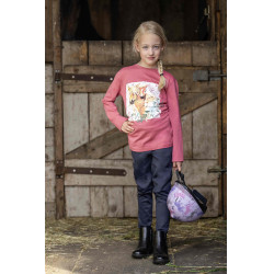 Broek Anni met siliconen kniestukken HKM Donkerblauw