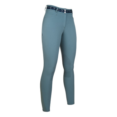 Broek Monaco Style met siliconen kniestukken HKM Salie Violet Broek Monaco Style met siliconen kniestukken HKM Salie Violet