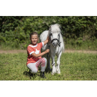 Hose Bibi&Tina Vollbesatz Silikon HKM Lichtgrijs Hose Bibi&Tina Vollbesatz Silikon HKM Lichtgrijs