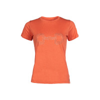 T-shirt Edinburgh Bit HKM Brandy Bruin T-shirt Edinburgh Bit HKM Brandy Bruin
