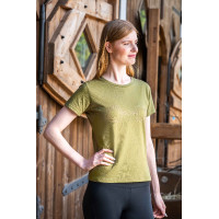 T-shirt Edinburgh Bit HKM Brandy Bruin T-shirt Edinburgh Bit HKM Brandy Bruin