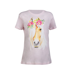 T-shirt kinderen Flower Horse HKM T-shirt kinderen Flower Horse HKM