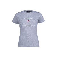 T-shirt Equine Sports Style HKM Gris chiné