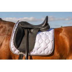 Tapis Dressage Competition HKM Blanc / argenté Tapis Dressage Competition HKM Blanc / argenté