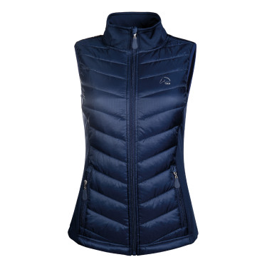 Mouwloze bodywarmer Basel Style HKM Donkerblauw