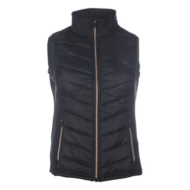 Doudoune sans manches Basel Style HKM Noir / or rose