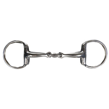 Dubbel gebroken anatomisch olijfbit 16mm roestvrij staal HKM