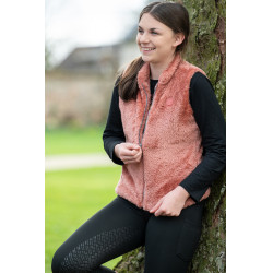 Polaire sans manches Ruby HKM Rouille Marron