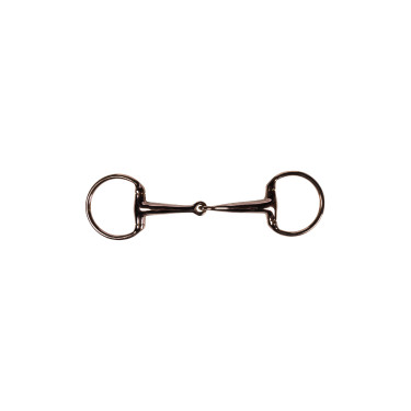 Anatomisch dubbelgebroken Olijfbit Rosegold 16 mm HKM