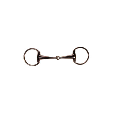 Mors à olive anatomique Rosegold 18 mm HKM