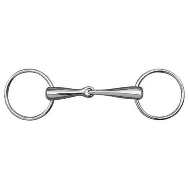 Massieve 18 mm mors van roestvrij staal HKM Massieve 18 mm mors van roestvrij staal HKM