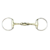 Dubbele gebroken bit 16 mm van nieuwzilver HKM Indicatieve kleur
