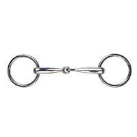 Mors voor Shetland 12 mm rvs HKM Indicatieve kleur Transparant Mors voor Shetland 12 mm rvs HKM Indicatieve kleur Transparant