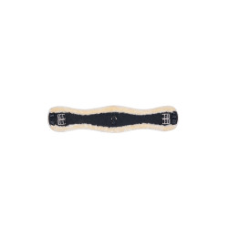 HKM synthetische dressuursingel met lamsvel HKM synthetische dressuursingel met lamsvel
