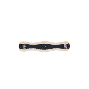 HKM synthetische dressuursingel met lamsvel HKM synthetische dressuursingel met lamsvel