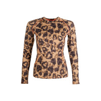 T-shirt Clolour Breeze manches longues HKM Naturel Marron T-shirt Clolour Breeze manches longues HKM Naturel Marron