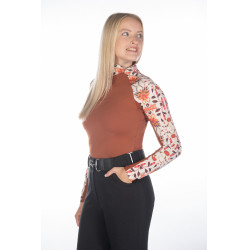 T-shirt fonctionnel Essentials Flower HKM Marron / cuivre Orange T-shirt fonctionnel Essentials Flower HKM Marron / cuivre Orange