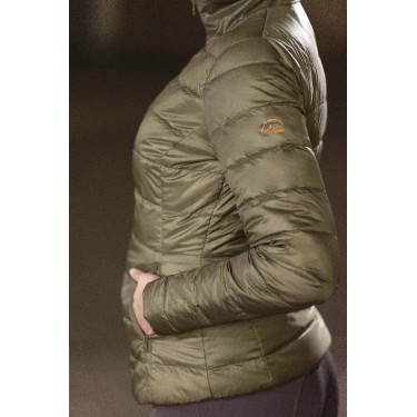 Donsjas Allure HKM Olijfgroen